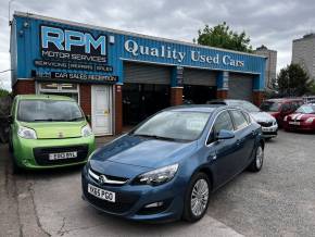 VAUXHALL ASTRA 2015 (65) at RPM Motor Services Scunthorpe