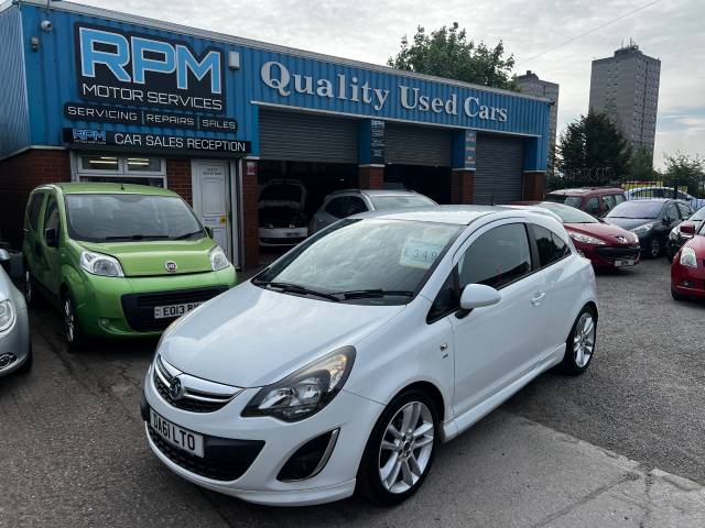 Vauxhall Corsa 1.4 CORSA SRI Hatchback Petrol White