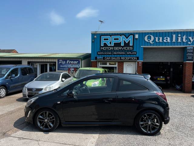 2014 Vauxhall Corsa 1.4T Black Edition 3dr