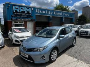 TOYOTA AURIS 2014 (14) at RPM Motor Services Scunthorpe