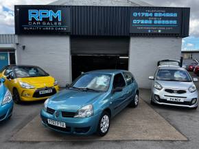 RENAULT CLIO 2007 (57) at RPM Motor Services Scunthorpe