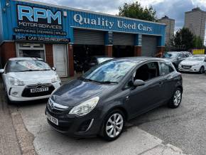 VAUXHALL CORSA 2012 (62) at RPM Motor Services Scunthorpe