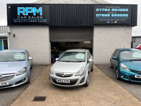 VAUXHALL CORSA 2013 (62) at RPM Motor Services Scunthorpe