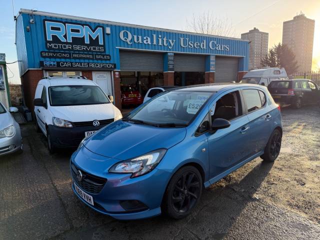 Vauxhall Corsa 1.4 SRi Vx-line Nav Black 5dr Hatchback Petrol Blue