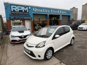 TOYOTA AYGO at RPM Motor Services Scunthorpe