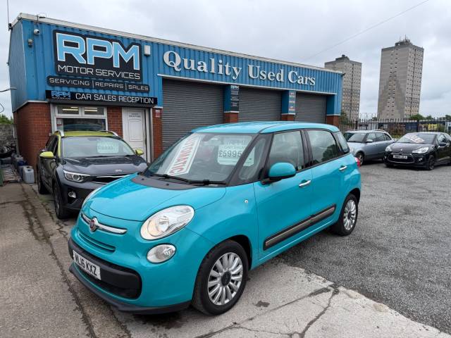 Fiat 500l 1.3 Multijet 95 Pop Star 5dr Dualogic MPV Diesel Turquoise