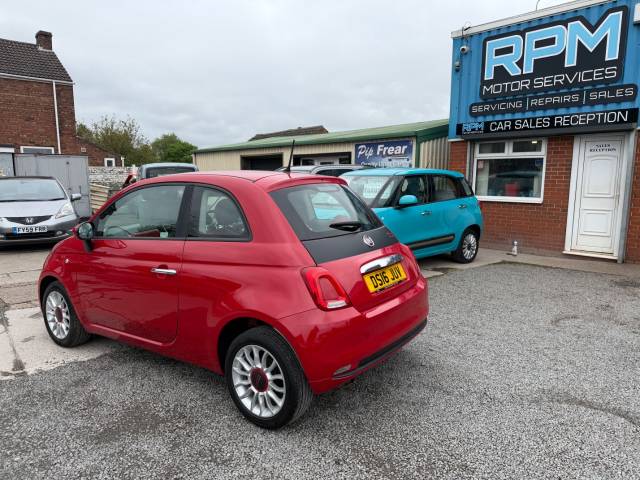 2016 Fiat 500 1.2 Pop Star 3dr