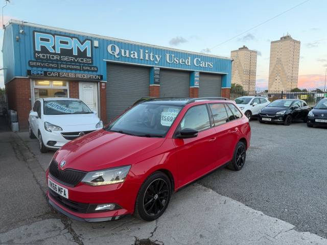 Skoda Fabia 1.2 TSI 90 Monte Carlo 5dr Estate Petrol Red