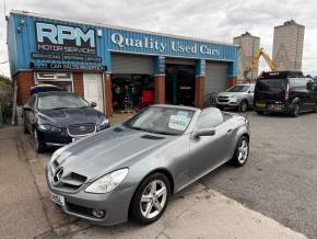 MERCEDES BENZ SLK at RPM Motor Services Scunthorpe