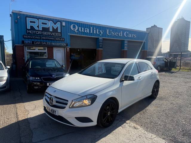 Mercedes-Benz A Class 1.5 A180 CDI BlueEFFICIENCY Sport 5dr Hatchback Diesel White